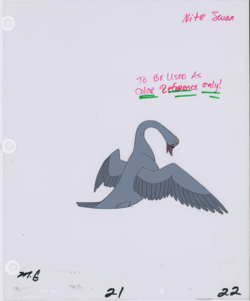 Swan Production Model Art