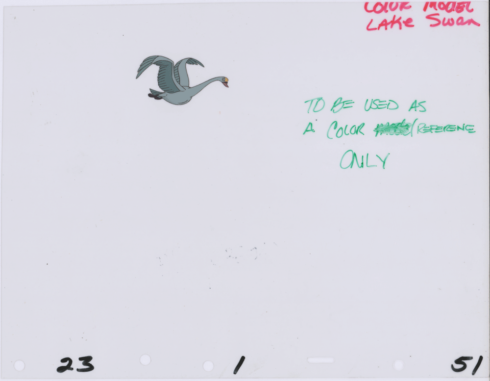 Swan Production Model Art