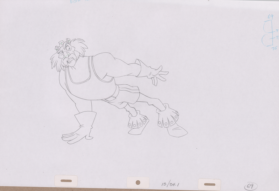 Pencil Art Rothbart (Sequence 13-34)