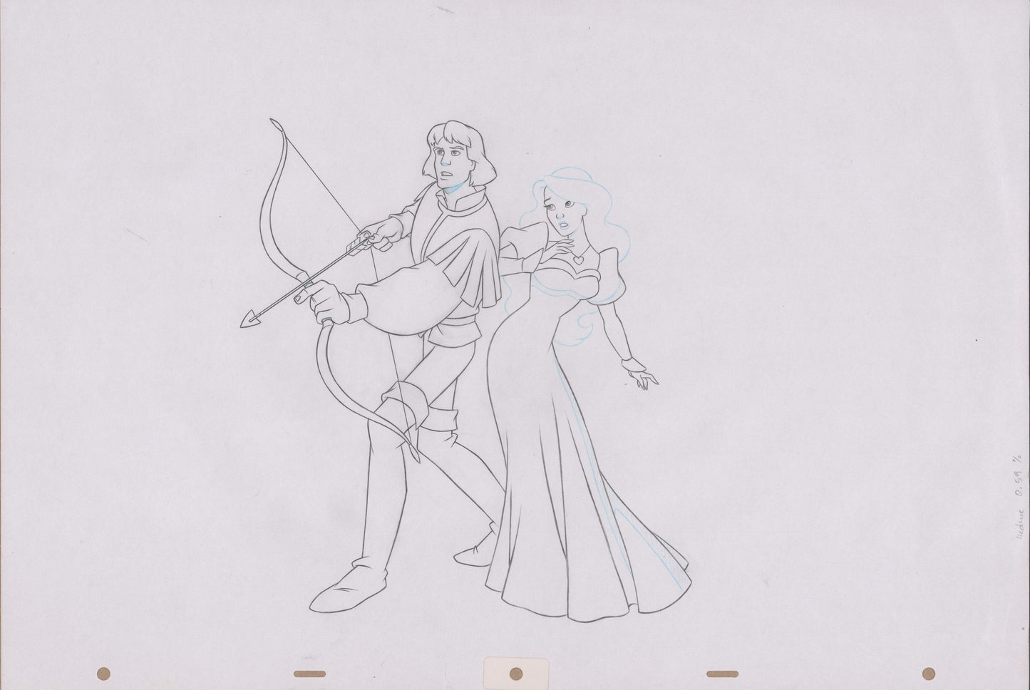 Derek and Odette Production Model Art