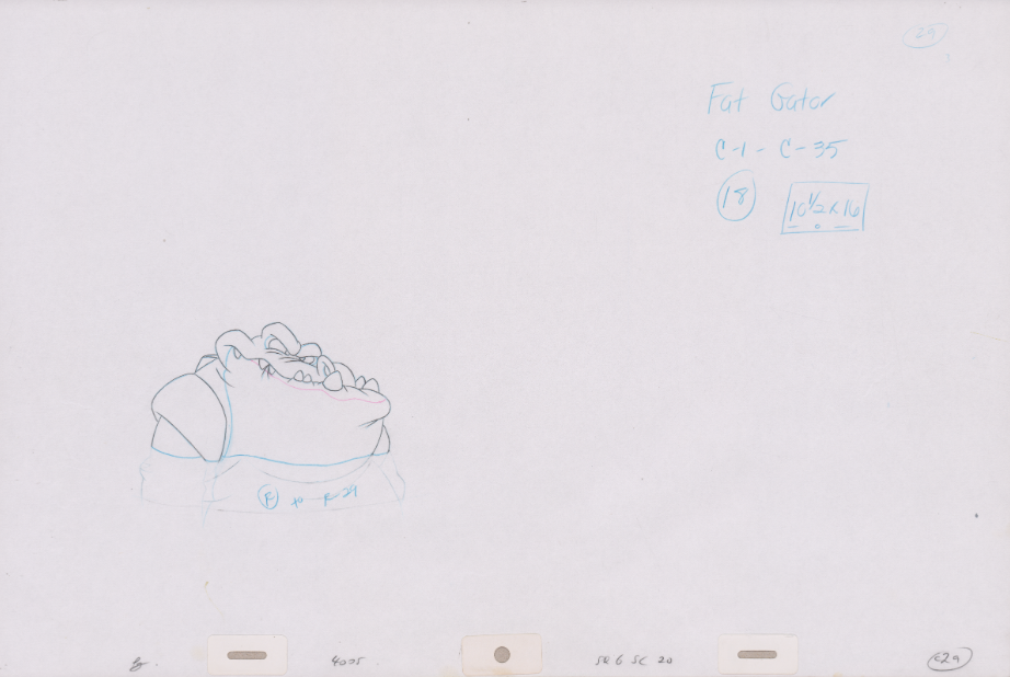 Pencil Art The Gators (Sequence 6-20)