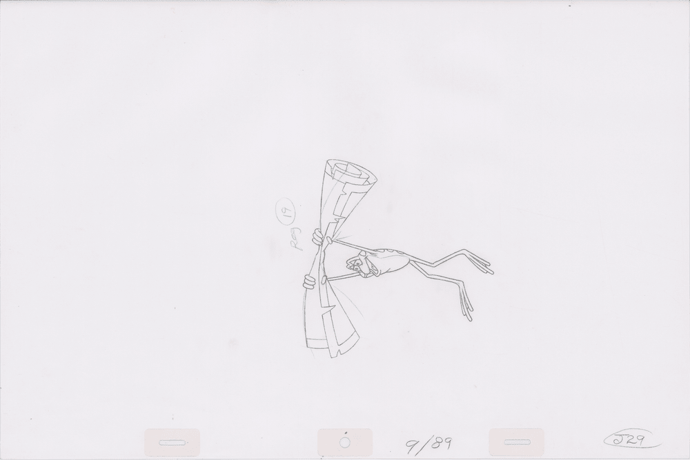 Pencil Art JeanBob & Speed (Sequence 9-87 & 9-89)