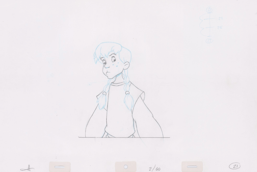 Pencil Art Odette (Sequence 2-60)