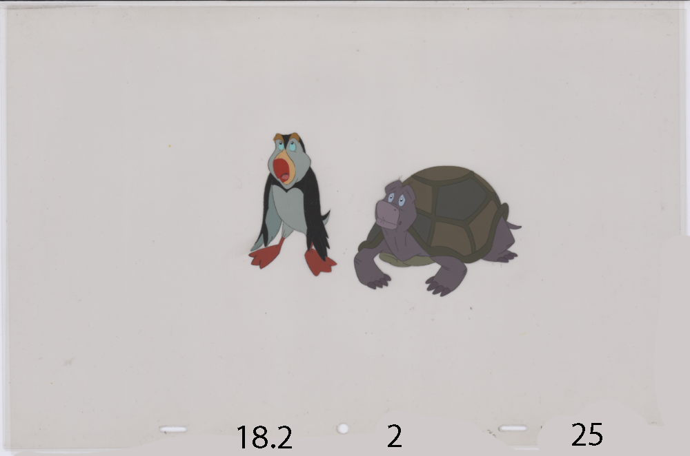Art Cel Speed & Puffin (Swan 2, Sequence 18.2-2)