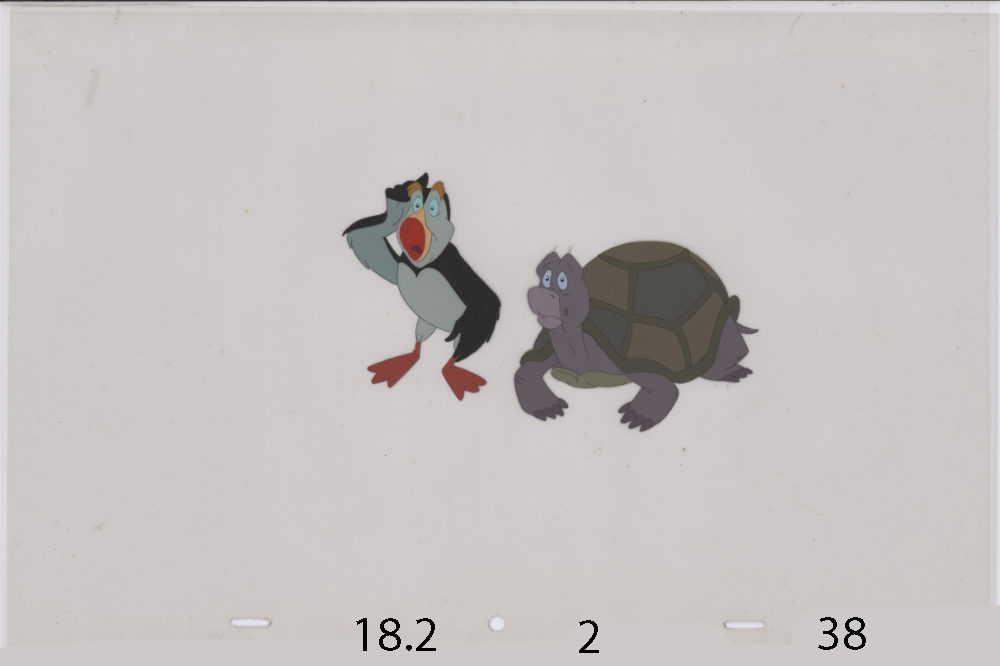 Art Cel Speed & Puffin (Swan 2, Sequence 18.2-2)
