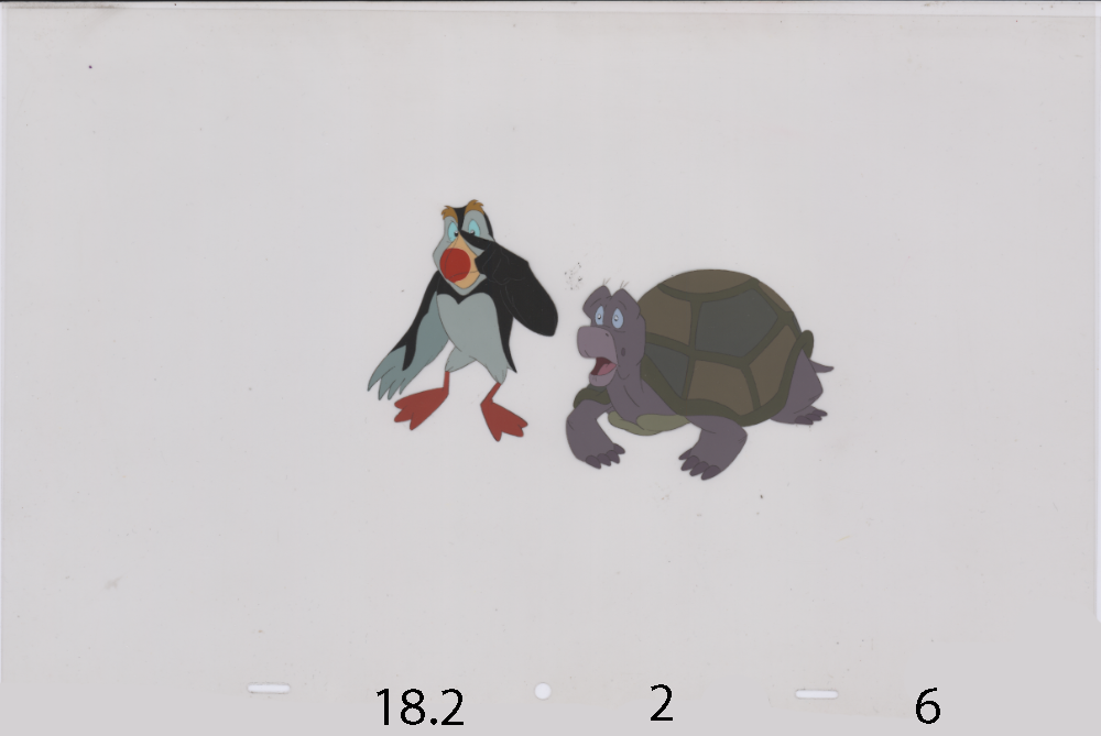 Art Cel Speed & Puffin (Swan 2, Sequence 18.2-2)
