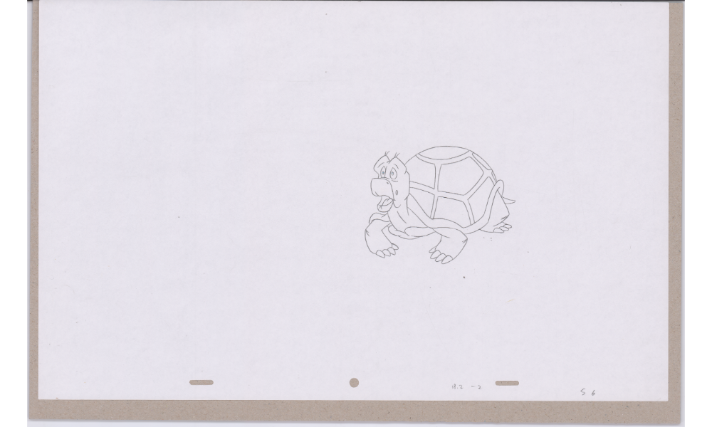 Art Cel Speed & Puffin (Swan 2, Sequence 18.2-2)