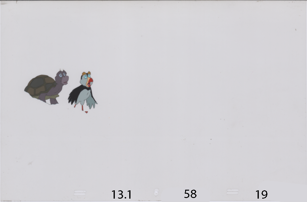 Art Cel JeanBob & Puffin (Swan 3, Sequence 13.1-58)