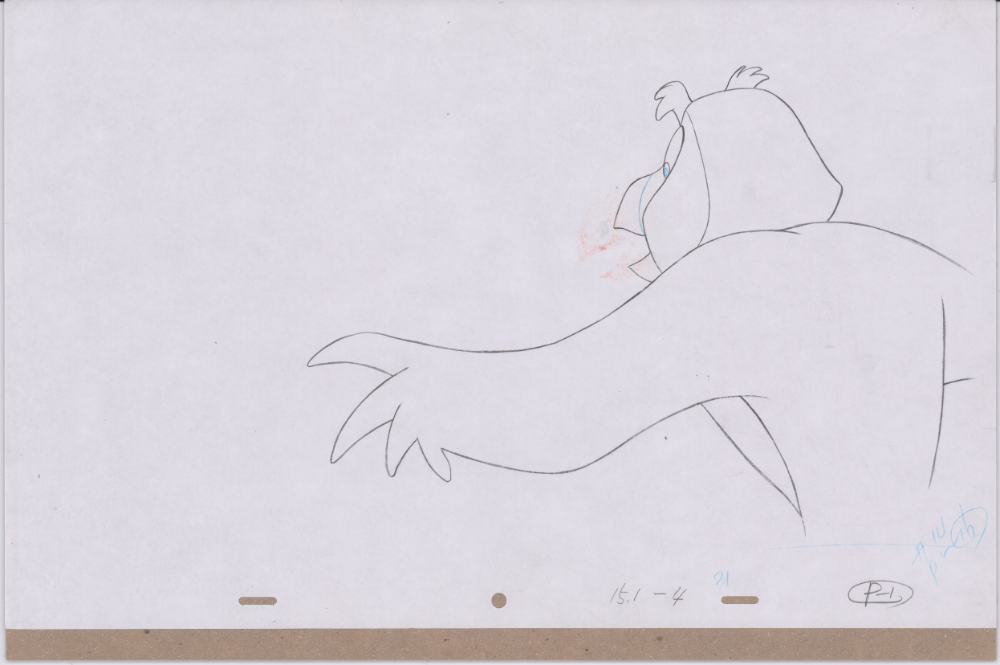 Art Cel Puffin and Whizzer (Swan 3, Sequence 15.1-4)