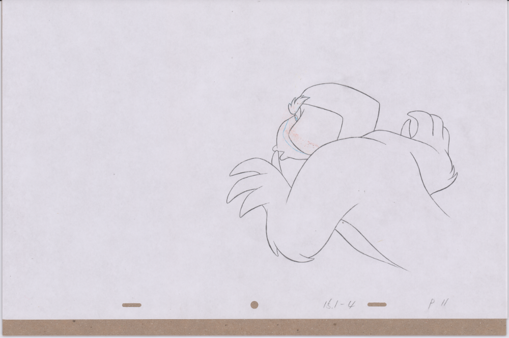 Art Cel Puffin and Whizzer (Swan 3, Sequence 15.1-4)