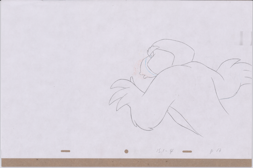 Art Cel Puffin and Whizzer (Swan 3, Sequence 15.1-4)