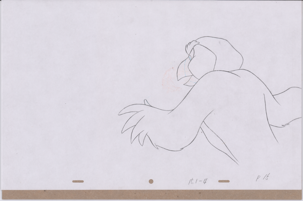 Art Cel Puffin and Whizzer (Swan 3, Sequence 15.1-4)