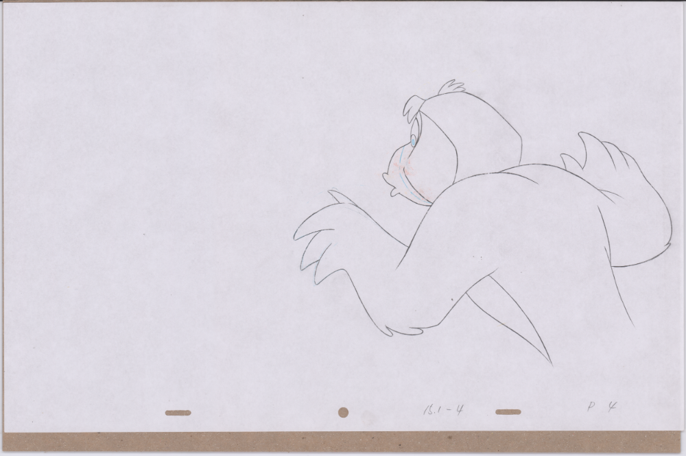 Art Cel Puffin and Whizzer (Swan 3, Sequence 15.1-4)