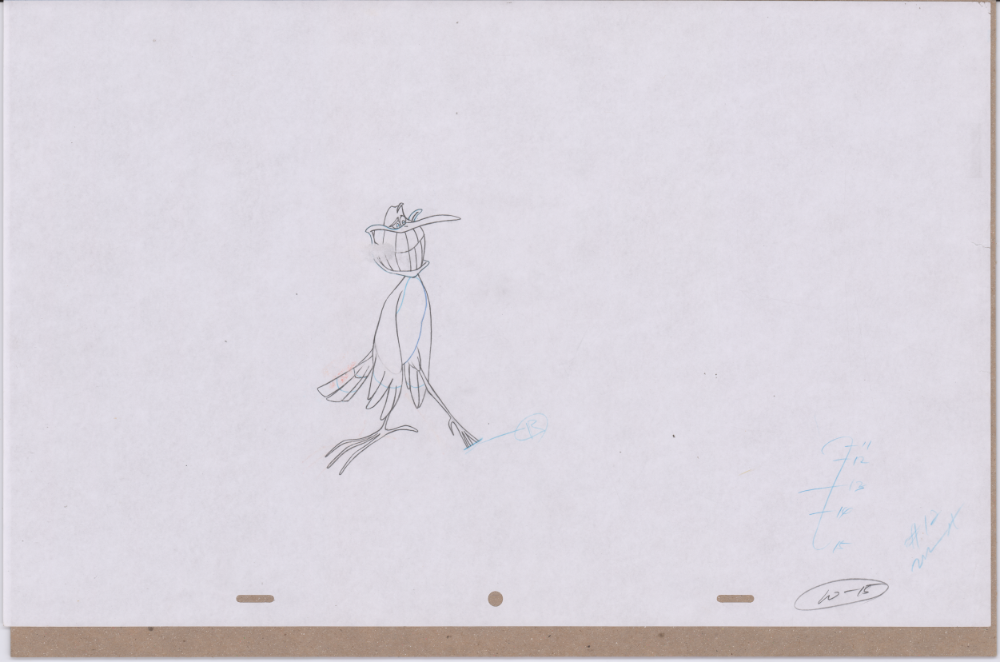 Art Cel Puffin and Whizzer (Swan 3, Sequence 15.1-4)