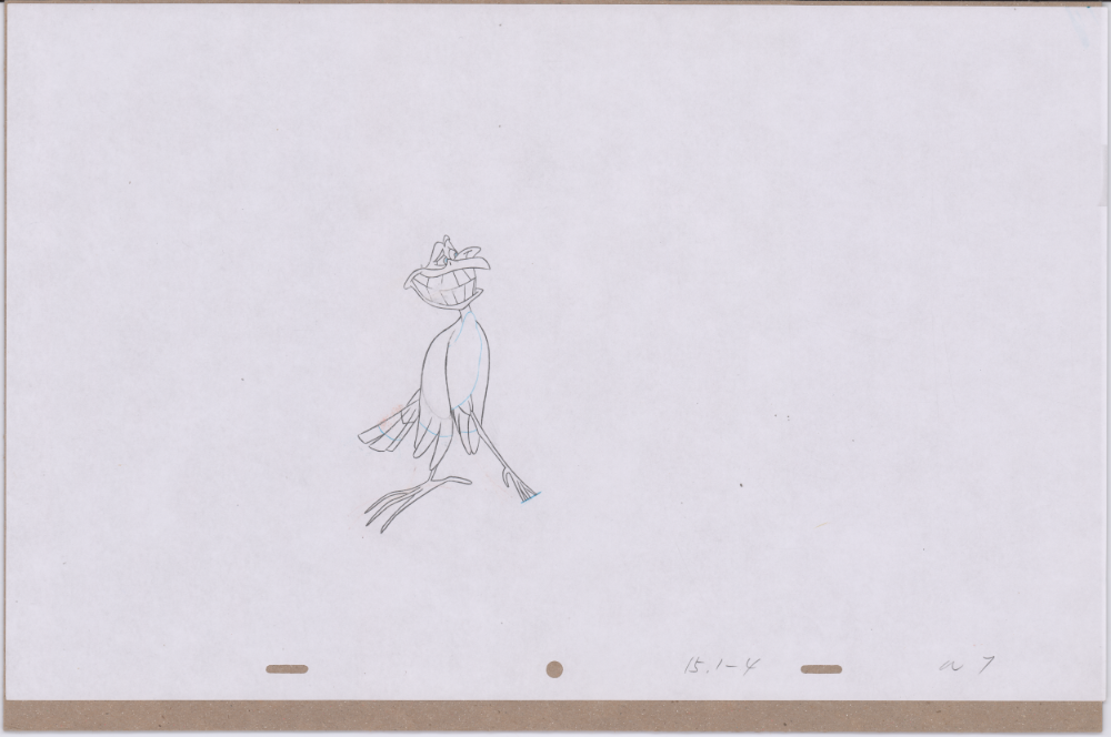 Art Cel Puffin and Whizzer (Swan 3, Sequence 15.1-4)