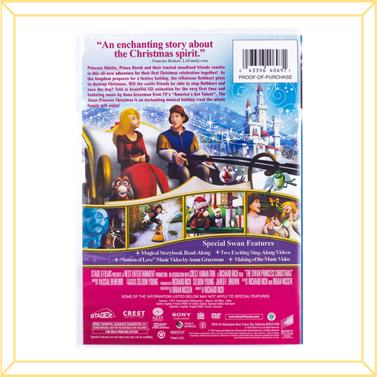 DVD Swan Princess Christmas
