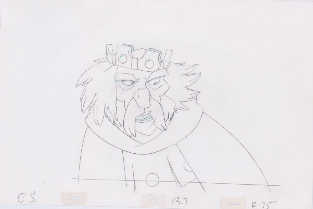 Pencil Art Rothbart (Sequence 13-7)