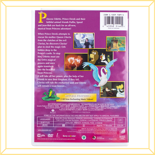 The Secret of the Castle DVD