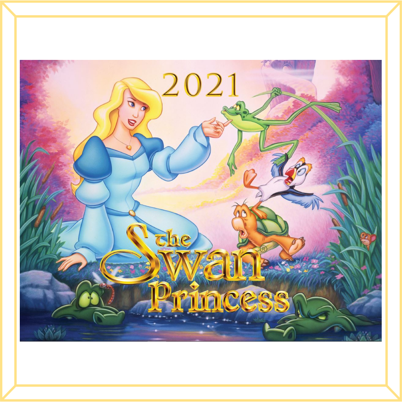 2021 Swan Princess Calendar