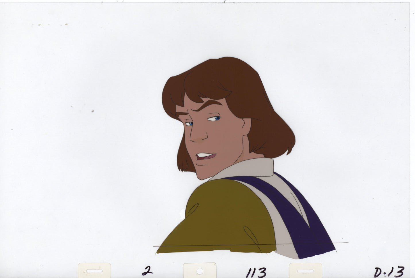 Swan Princess Celluloid Original Hand-Painted Animated Art Cel