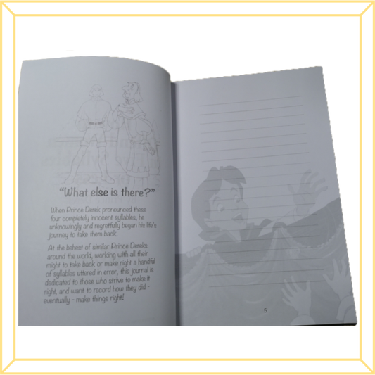 Faux Book Journal by Prince Derek