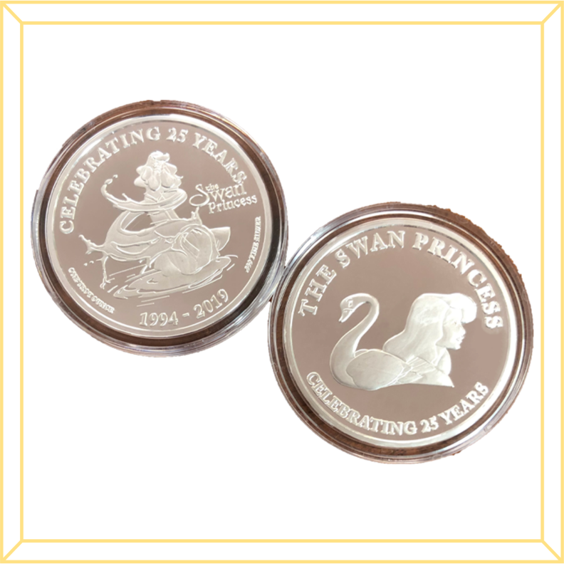 Swan Princess Commemorative Silver Coin Set of 5