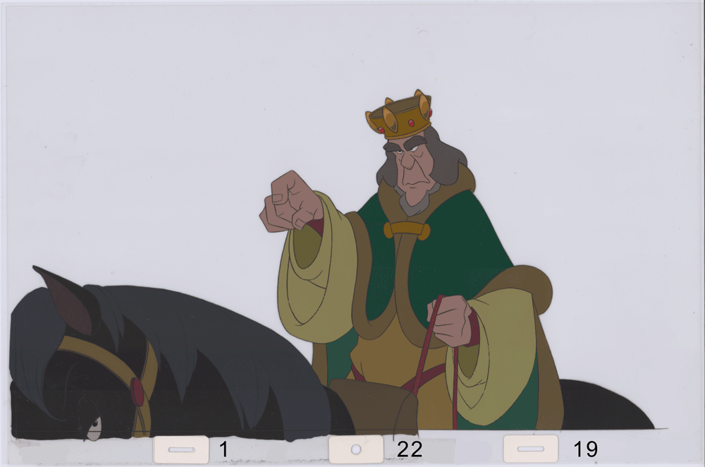Swan Princess Celluloid Original Hand-Painted Animated Art Cel