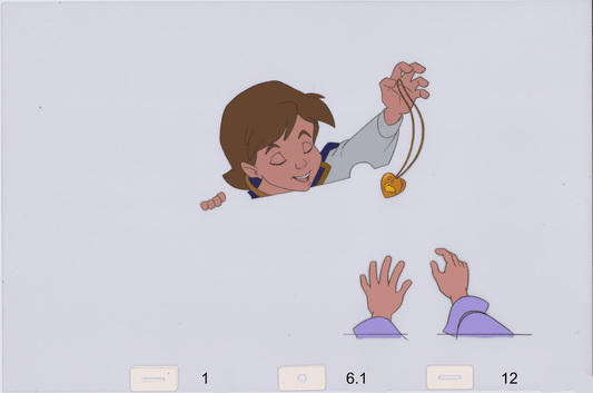 Swan Princess Celluloid Original Hand-Painted Animated Art Cel