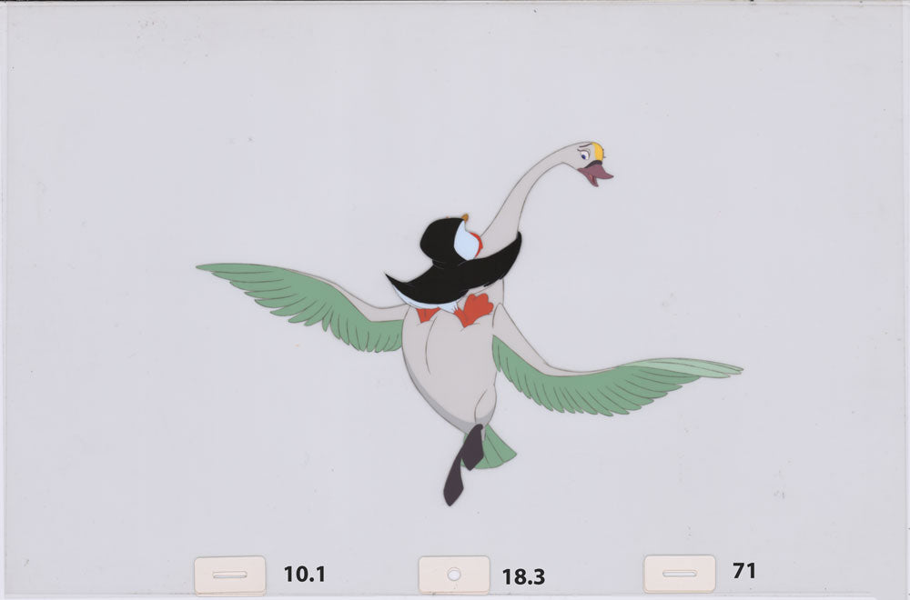 Art Cel Swan and Puffin (Sequence 10.1-18.3)
