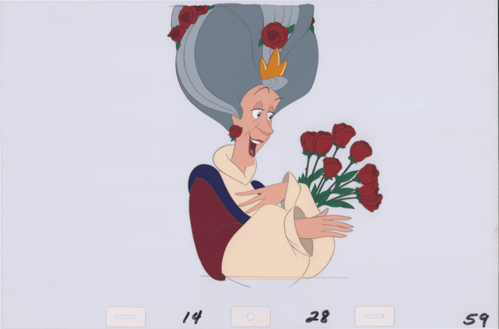 Swan Princess Celluloid Original Hand-Painted Animated Art Cel