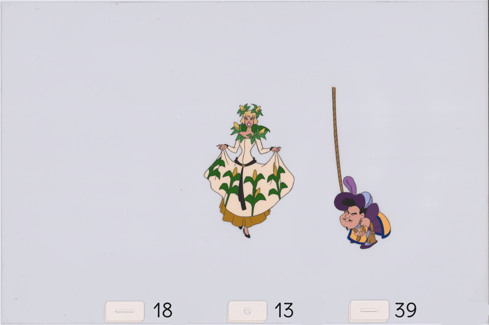 Swan Princess Celluloid Original Hand-Painted Animated Art Cel