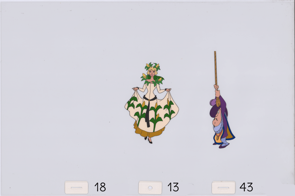 Swan Princess Celluloid Original Hand-Painted Animated Art Cel