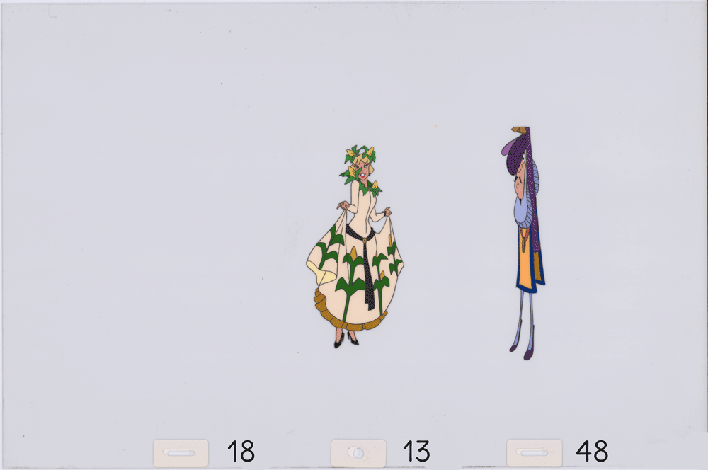 Swan Princess Celluloid Original Hand-Painted Animated Art Cel