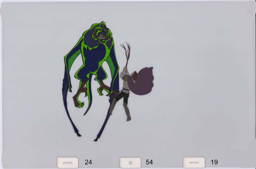 Swan Princess Celluloid Original Hand-Painted Animated Art Cel