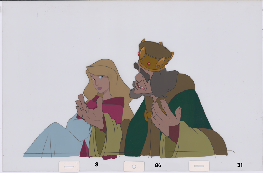 Art Cels Odette & William (Sequence 3-86 thru 3-88)
