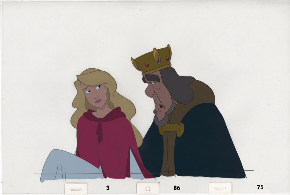 Art Cels Odette & William (Sequence 3-86 thru 3-88)