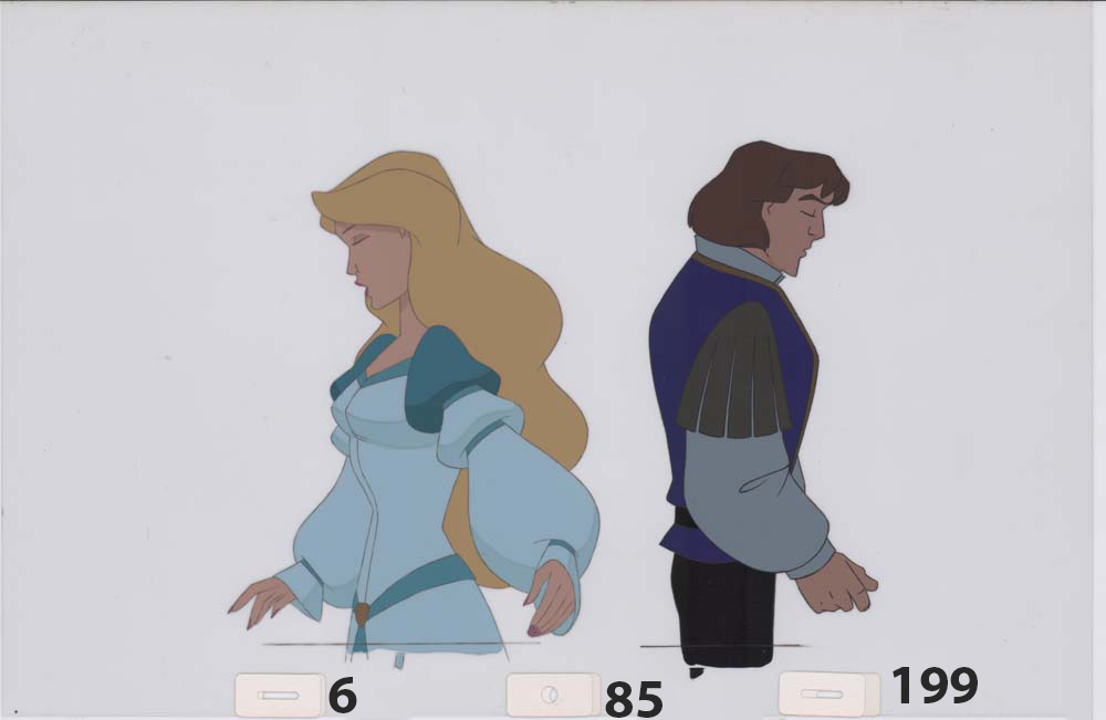 Art Cels Derek & Odette (Sequence 6-85)