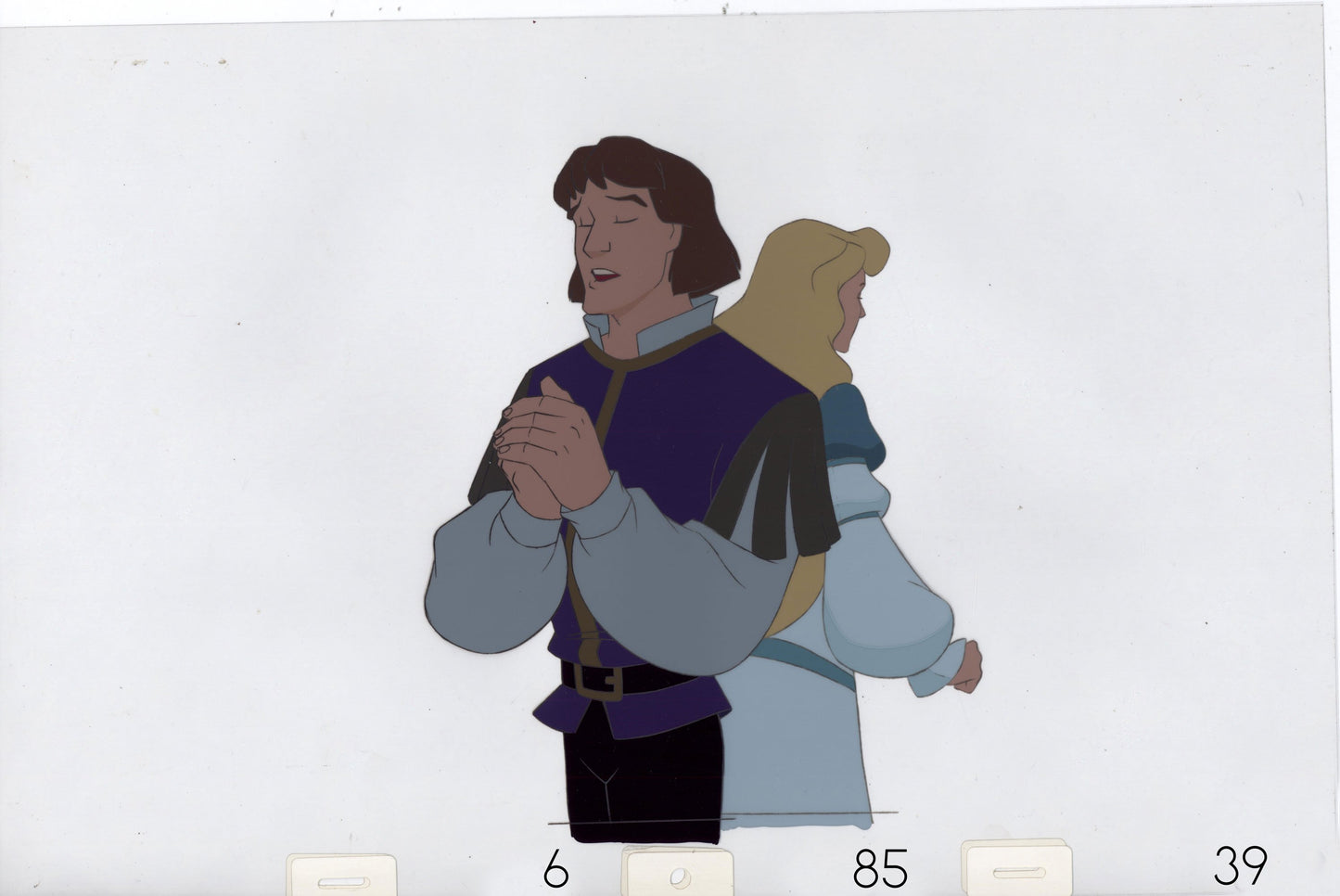 Swan Princess Celluloid Original Hand-Painted Animated Art Cel