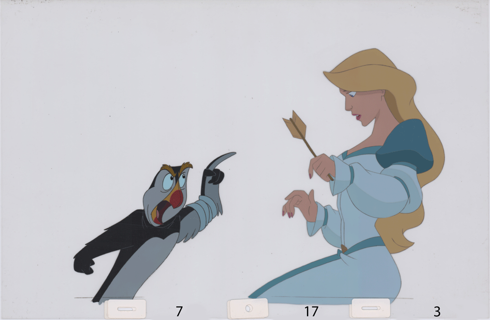 Art Cel Odette & Puffin (Sequence 7-17)