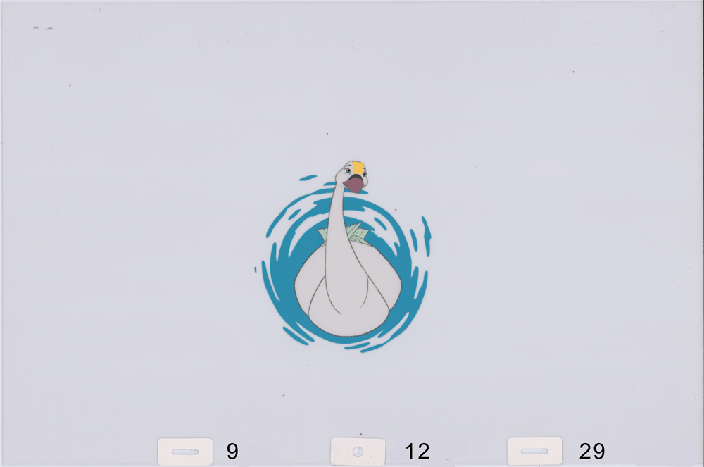 Swan Princess Celluloid Original Hand-Painted Animated Art Cel