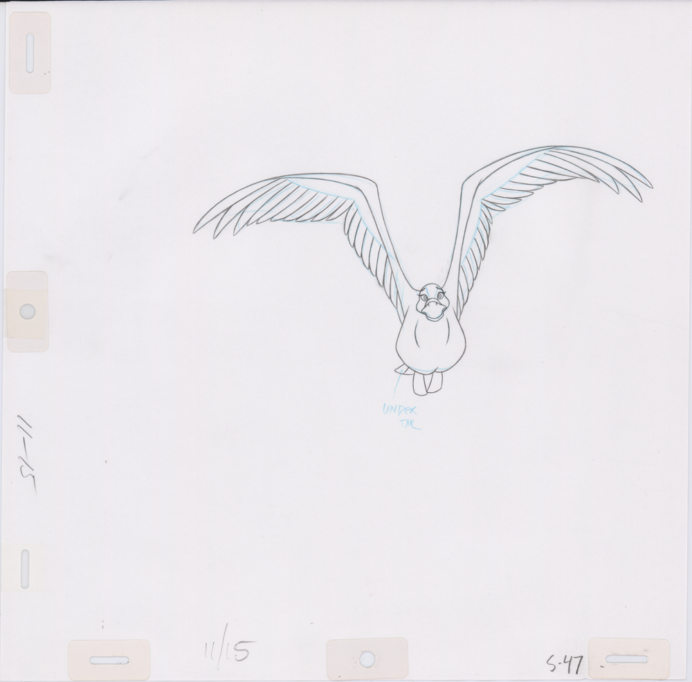 Pencil Art Swan (Sequence 11-15)