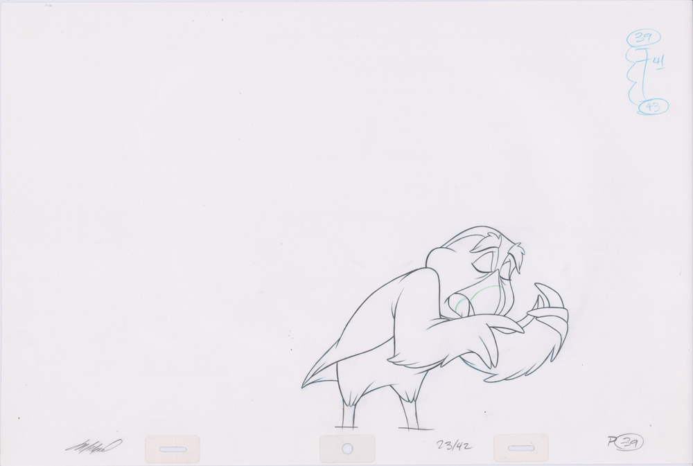 Pencil Art JeanBob, Speed & Puffin (Sequence 23-42)