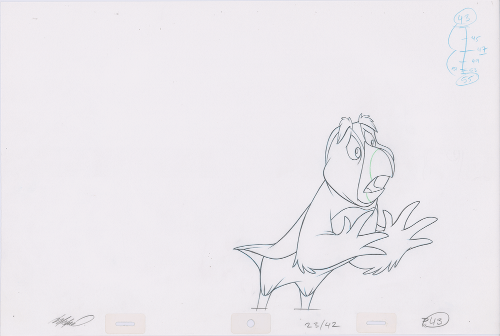 Pencil Art JeanBob, Speed & Puffin (Sequence 23-42)