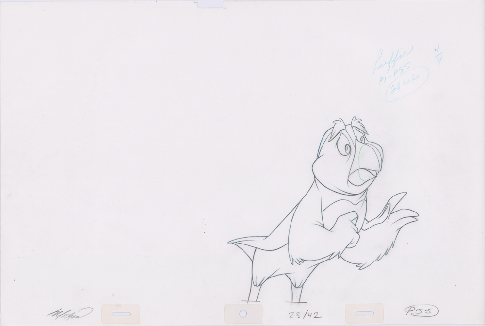 Pencil Art JeanBob, Speed & Puffin (Sequence 23-42)