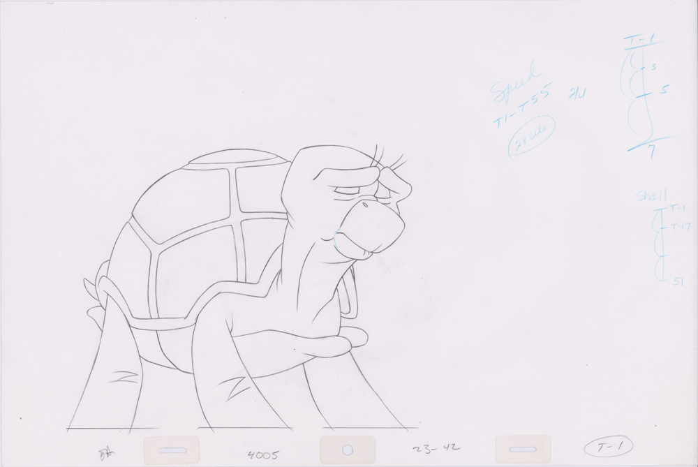 Pencil Art JeanBob, Speed & Puffin (Sequence 23-42)