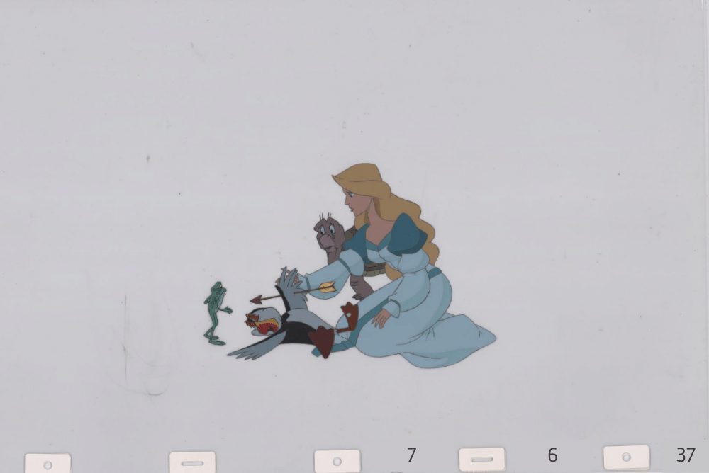 Art Cels Odette & Animals (Sequence 7-6)
