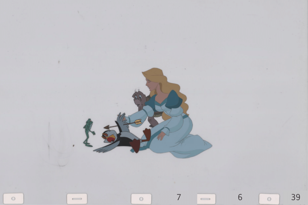 Art Cels Odette & Animals (Sequence 7-6)