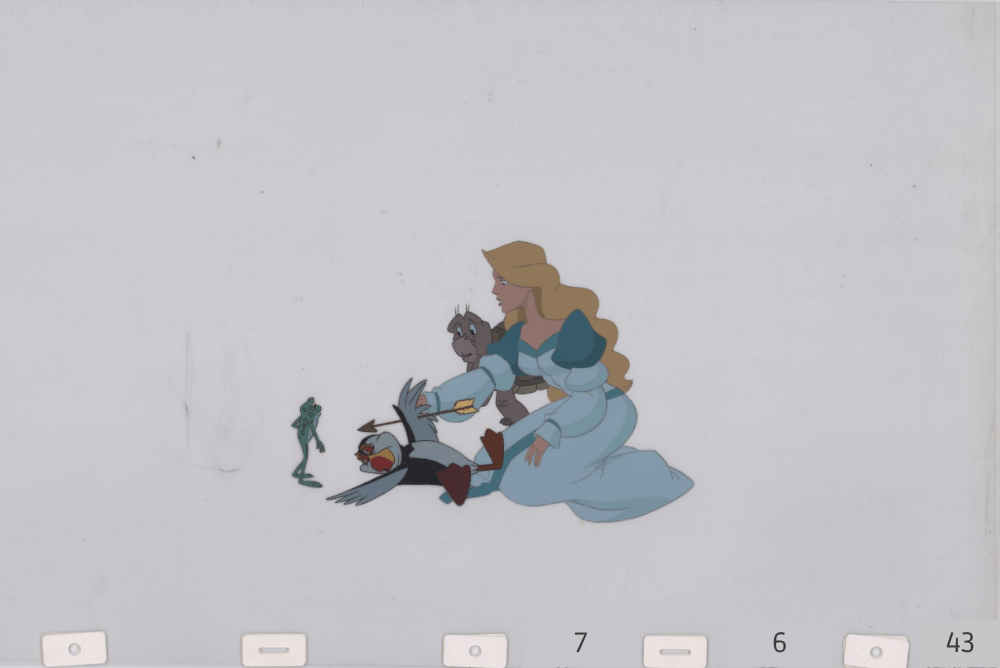 Art Cels Odette & Animals (Sequence 7-6)