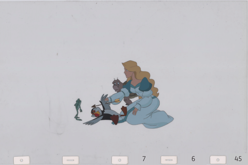 Art Cels Odette & Animals (Sequence 7-6)