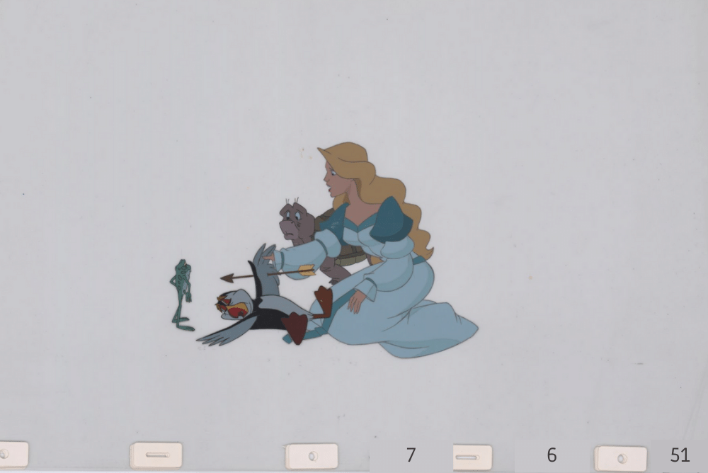 Art Cels Odette & Animals (Sequence 7-6)